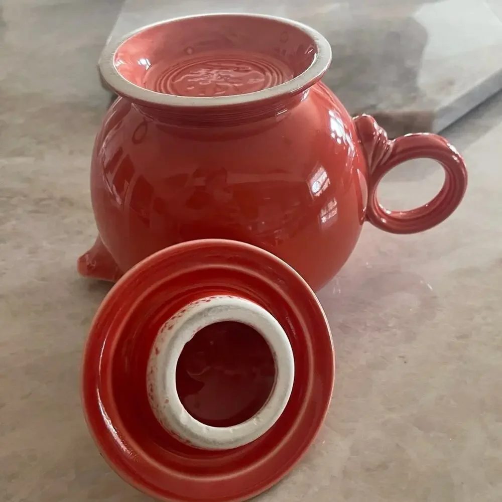 Fiesta Teapot persimmon